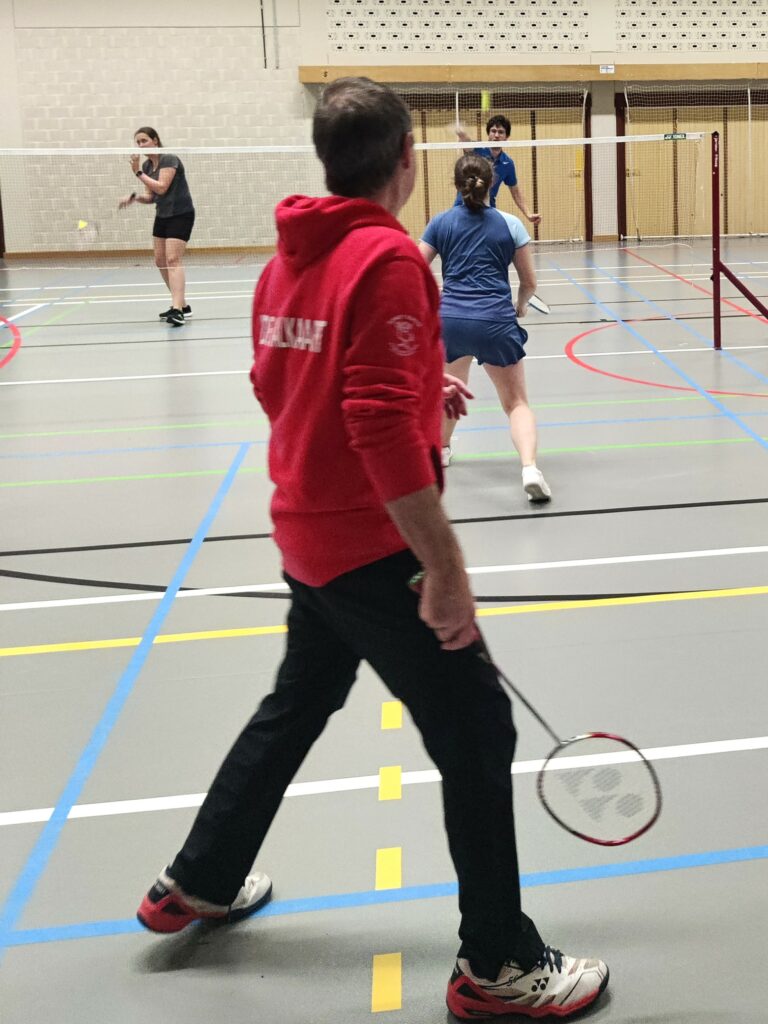 Badmintontraining BC De Valkaart 